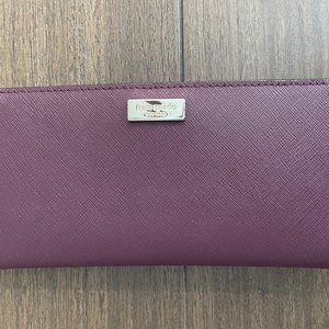 Kate Spade Wallet - Maroon